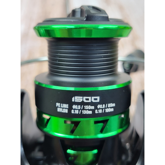 Котушка Select Reflex 1500 (2025) — 4+1 підшипник, 5.2:1, Размер шпули: 1500, фото , изображение 9