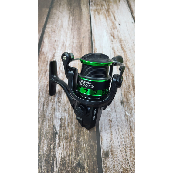 Котушка Select Reflex 2000S (2025) — низькопрофільна шпуля, 4+1 підшипник, 5.2:1, Размер шпули: 2000S, фото , изображение 6