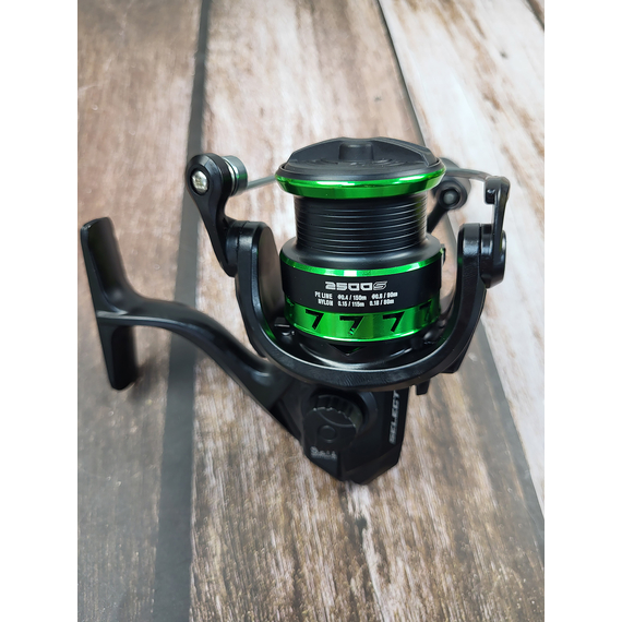 Котушка Select Reflex 2500S (2026) — низькопрофільна шпуля, 4+1 підшипник, 5.2:1, Розмір шпулі: 2500S, фото , изображение 7