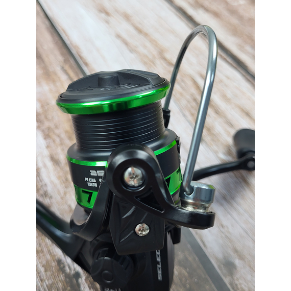 Котушка Select Reflex 2500S (2026) — низькопрофільна шпуля, 4+1 підшипник, 5.2:1, Розмір шпулі: 2500S, фото , изображение 10