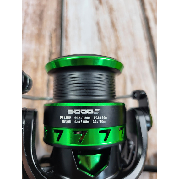 Катушка Select Reflex 3000S (2026) — низкопрофильная шпуля, 4+1 подшипник, 5.2:1, Размер шпули: 3000S, фото , изображение 7