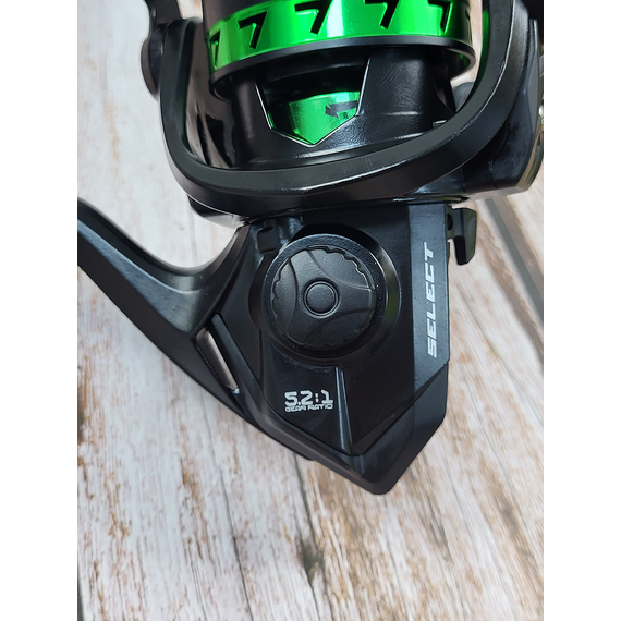 Катушка Select Reflex 3000S (2026) — низкопрофильная шпуля, 4+1 подшипник, 5.2:1, Размер шпули: 3000S, фото , изображение 9