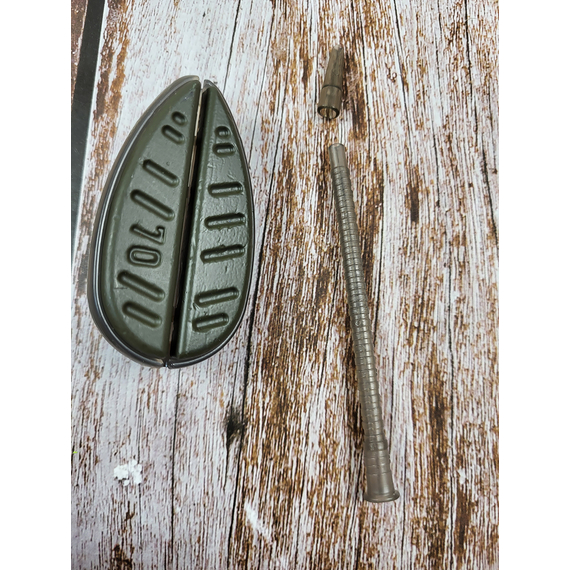 Кормушка Brain Bullet Big Bait Feeder XL 70g, Вес кормушки: 70 гр, Тип кормушки: Big Bait, фото , изображение 8