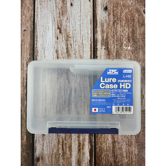 Коробка Meiho Lure Case HD(L-HD) 178x120x60mm к:clear, фото , изображение 2
