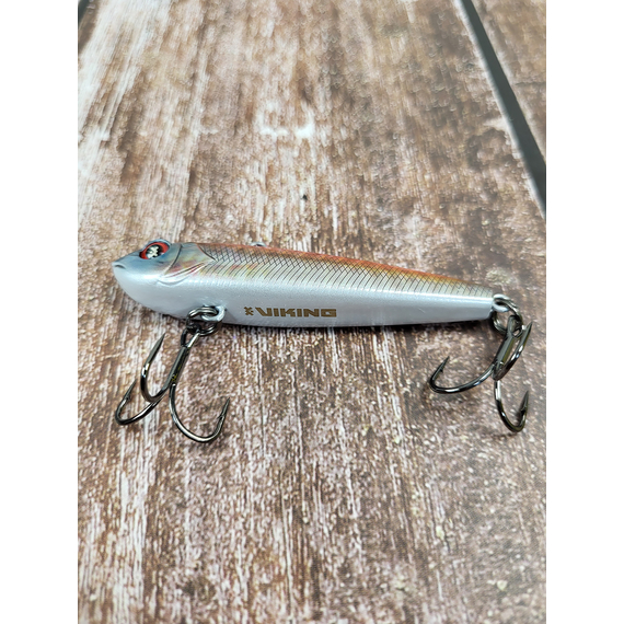 Зимний воблер Viking Fishing Outcast Vib HV 70мм 28g #07 Pink Minnow (зимняя приманка для ловли со льда), Выберите цвет: Pink Minnow, Размер/Вес: 70мм/28г, фото , изображение 5