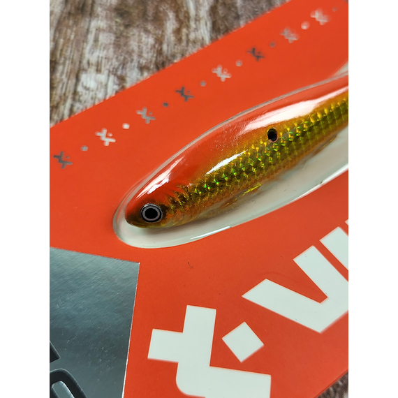 Бокоплав Viking Fishing Bobby 63mm 27.0g #08 Candle Flame, Розмір/Вага: 63мм/27г, Колір бокоплаву: #08 Candle Flame, фото , изображение 8