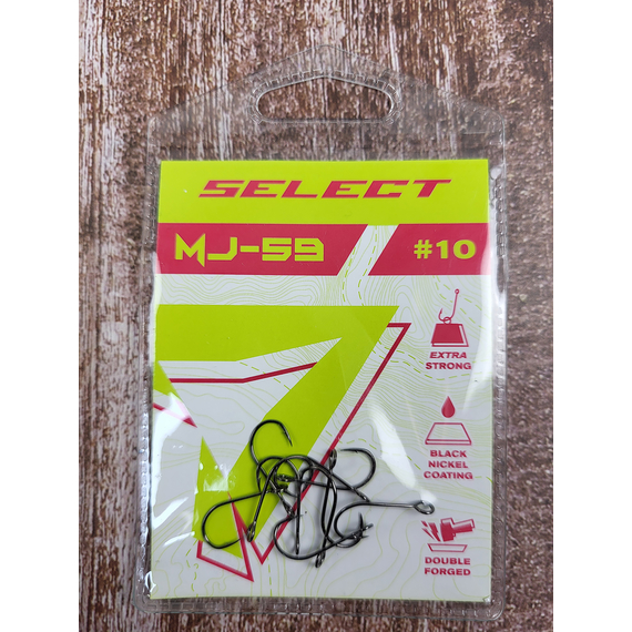 Гачок Select MJ-59 Micro Jig Special #10 (10 шт / уп), Номер гачка, №: 10, фото , изображение 4