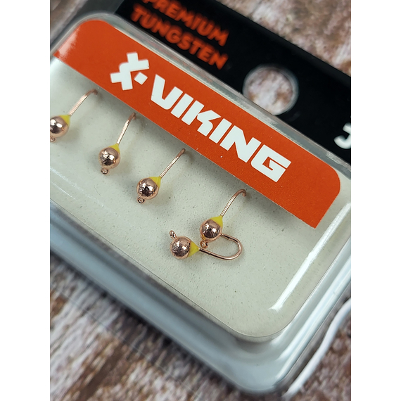 Мормышка вольфрамовая Viking Fishing Round+drop 0.18g 2.5mm Cu (5шт), Размер/Вес: 2.5мм/0.18г, Цвет мормышки: Cu, фото , изображение 5