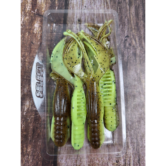 Силикон Select Kraken-X 3.5" #242 (4 шт/уп), Длина силикона: 3.5" (8.89 см), Расцветка силикона: 242, фото , изображение 6