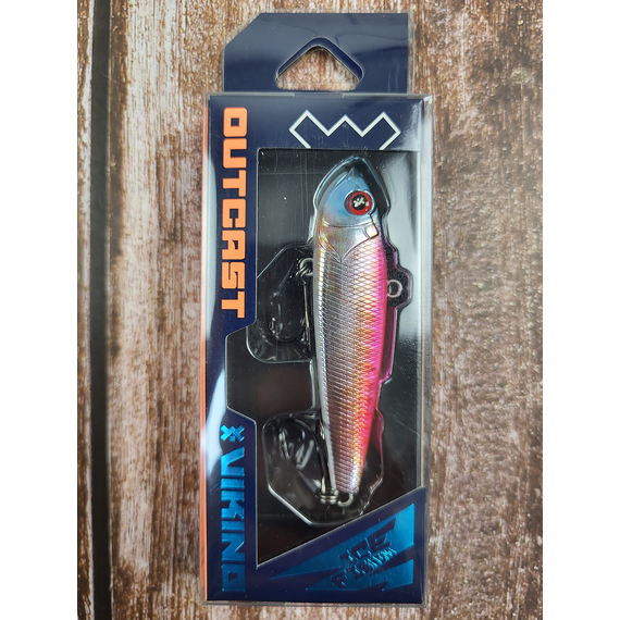 Зимовий воблер Viking Fishing Outcast Vib 70mm 21g #07 Pink Minnow (зимова приманка для ловлі з льоду), Колір: Pink Minnow, Розмір/Вага: 70мм/21г, фото , изображение 2