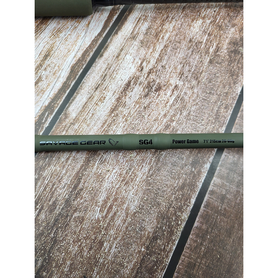Спиннинг Savage Gear SG4 Power Game 7'1"/2.15m 20-60g (4 част.), фото , изображение 7