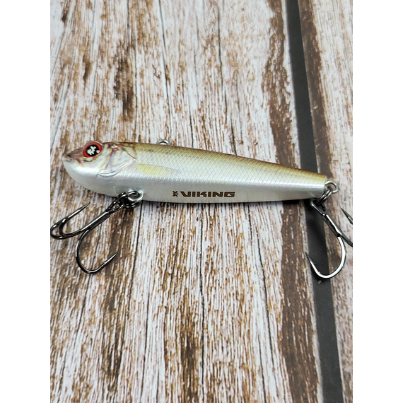Зимний воблер Viking Fishing Outcast Vib 70mm 21g #08 Zander (зимняя приманка для ловли со льда), Выберите цвет: Zander, Размер/Вес: 70мм/21г, фото , изображение 7