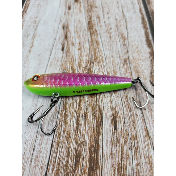 Зимний воблер Viking Fishing Outcast Vib 70мм 21g #10 Violet Dream (зимняя приманка для ловли со льда), Выберите цвет: Violet Dream, Размер/Вес: 70мм/21г, фото , изображение 5