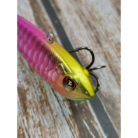 Зимний воблер Viking Fishing Outcast Vib 70мм 21g #10 Violet Dream (зимняя приманка для ловли со льда), Выберите цвет: Violet Dream, Размер/Вес: 70мм/21г, фото , изображение 6