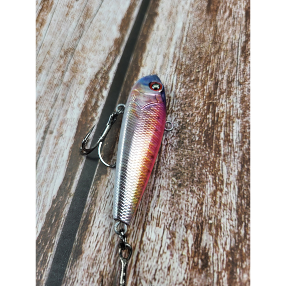 Зимний воблер Viking Fishing Outcast Vib 50mm 10.0g #07 Pink Minnow (зимняя приманка для ловли со льда), Выберите цвет: Pink Minnow, Размер/Вес: 50мм/10г, фото , изображение 7
