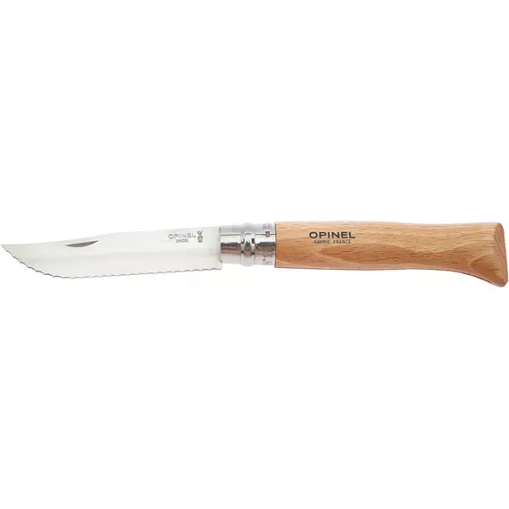 Ніж Opinel №12 VRI, серейтор к:natural, фото , изображение 2