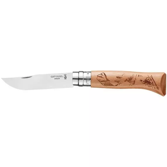 Ніж Opinel №8 VRI "Biking", дуб к:natural, фото 