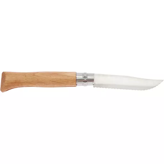 Ніж Opinel №12 VRI, серейтор к:natural, фото , изображение 3