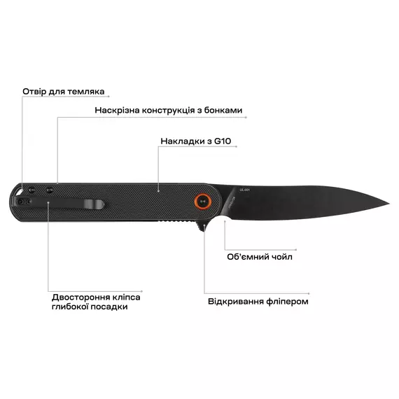 Ніж Skif Townee Jr BSW, к:black, фото , изображение 7