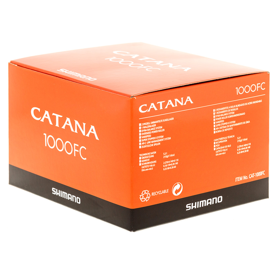 Котушка SHIMANO CATANA 1000 FC (CAT1000FC), фото , изображение 10