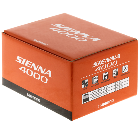 Катушка SHIMANO SIENNA 4000 FE (SN4000FE), фото , изображение 9