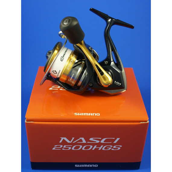 Котушка SHIMANO NASCI 2500HGS FB (NAS2500HGSFB), Розмір шпулі: 2500HGS, фото , изображение 4