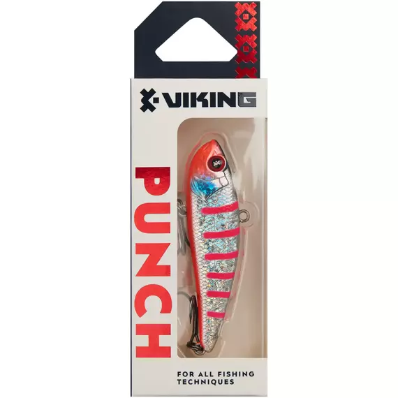 Воблер Viking Fishing Punch Vib 70mm 19g #23 Japanese Orange, Розмір/Вага: 70mm/19g, Колір воблера: Japanese Orange, фото , изображение 2