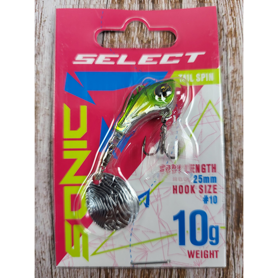 Тейл-спинер Select Sonic 10.0g #09, Вес: 10г, Цвет блесны: 9, фото , изображение 3