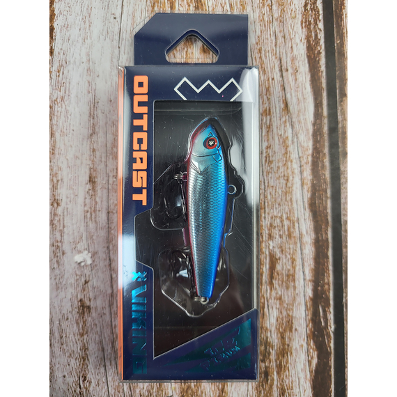 Зимний воблер Viking Fishing Outcast Vib HV 60mm 16g #05 Blue Back (зимняя приманка для ловли со льда), Выберите цвет: Blue Back, Размер/Вес: 60мм/16г, фото , изображение 2