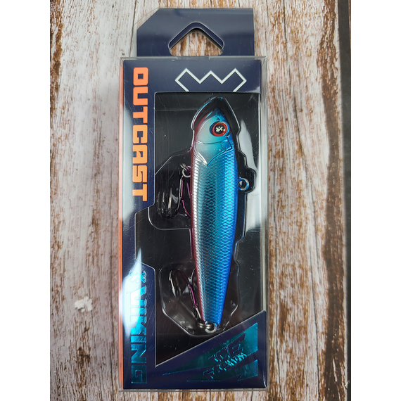 Зимний воблер Viking Fishing Outcast Vib HV 70мм 28g #05 Blue Back (зимняя приманка для ловли со льда), Выберите цвет: Blue Back, Размер/Вес: 70мм/28г, фото , изображение 2