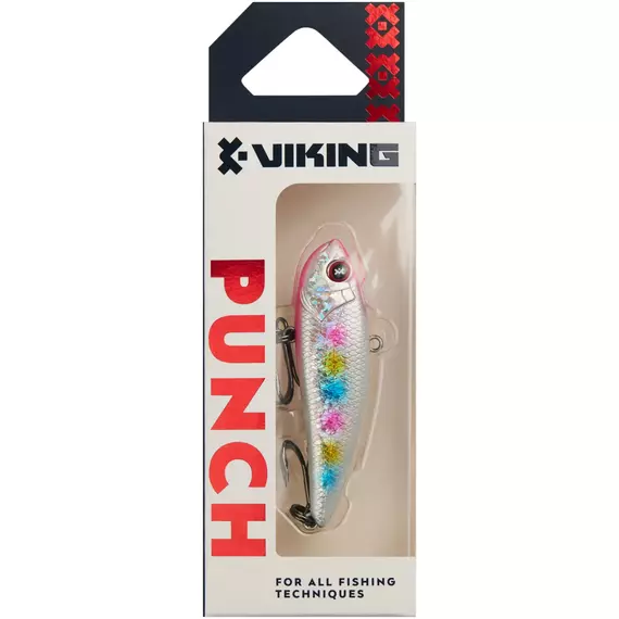 Воблер Viking Fishing Punch Vib 60mm 15g #24 White Legend, Размер/Вес: 60mm/15g, Цвет воблера: White Legend, фото , изображение 2