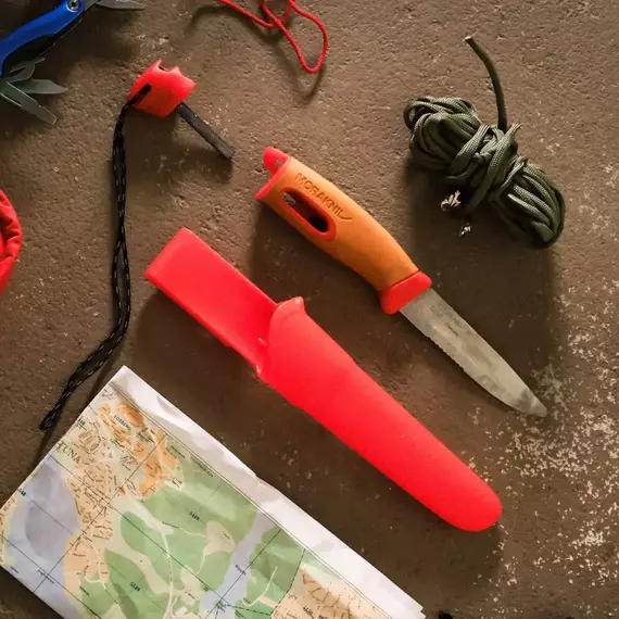 Ніж Morakniv Companion Spark к:red, фото , изображение 4