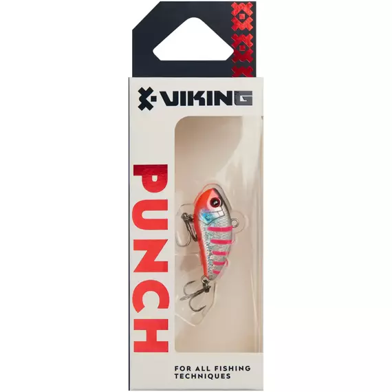 Воблер Viking Fishing Punch Vib 30mm 4g #23 Japanese Orange, Размер/Вес: 30mm/4g, Цвет воблера: Japanese Orange, фото , изображение 2
