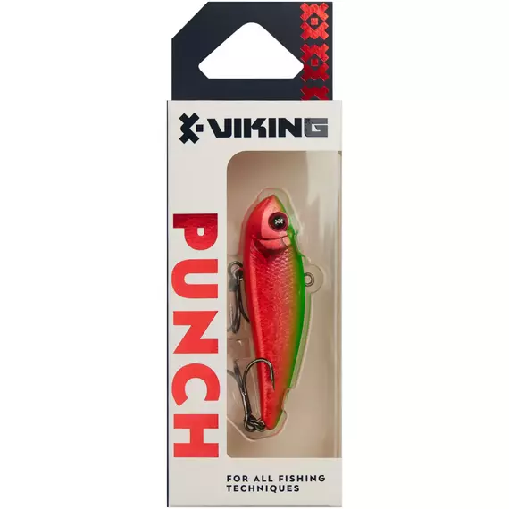 Воблер Viking Fishing Punch Vib 60mm 15g #27 Scarlet King, Розмір/Вага: 60mm/15g, Колір воблера: Scarlet King, фото , изображение 2