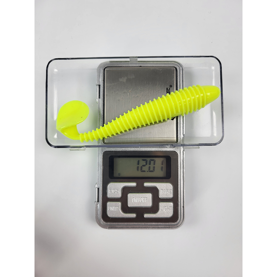 Силікон Select Fatfish 4.8" col.050 (4 шт/упак), Довжина силікону: 4.8" (12.19 см), Колір силікону: 050, фото , изображение 2