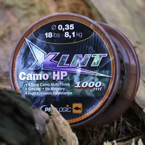 Жилка Prologic XLNT HP 1000m (Camo) 0.30mm 14lb/6.6kg, Діаметр: 0.30mm, Розмотування: 1000m, фото , изображение 3