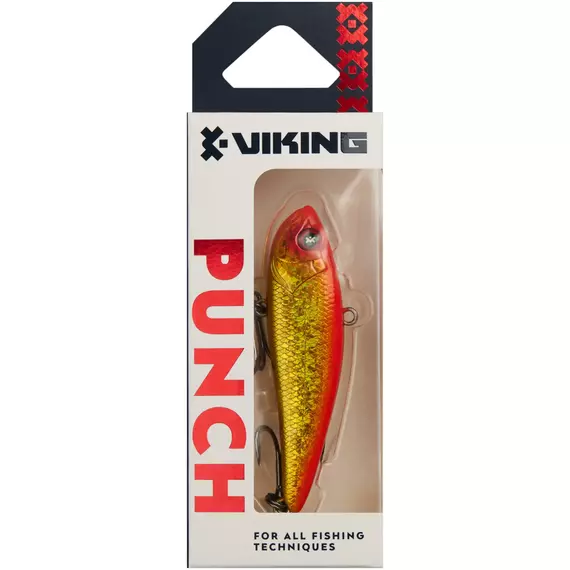 Воблер Viking Fishing Punch Vib 70mm 19g #25 Candle Flame, Размер/Вес: 70mm/19g, Цвет воблера: Candle Flame, фото , изображение 2