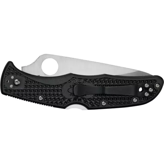 Ніж Spyderco Endura 4, VG-10, FRN, напівсерейтор к:black, фото , изображение 2
