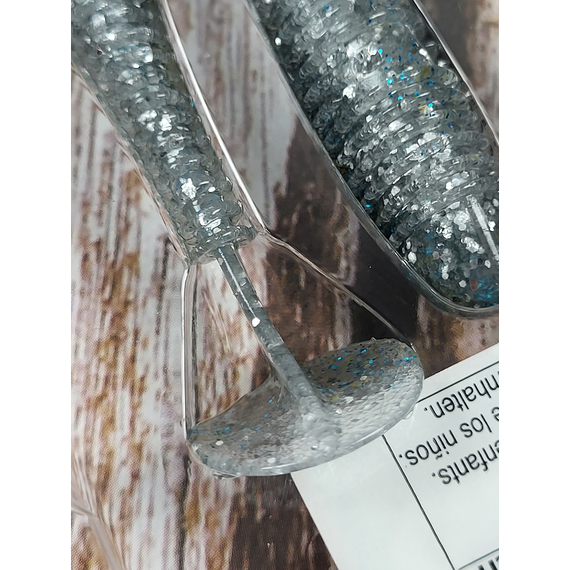 Силикон Keitech Swing Impact FAT 2.8" (8 шт/упак), цвет:431 silver shiner, Длина силикона: 2.8" (7.1 см), Расцветка силикона: 431 Silver Shiner, фото , изображение 10