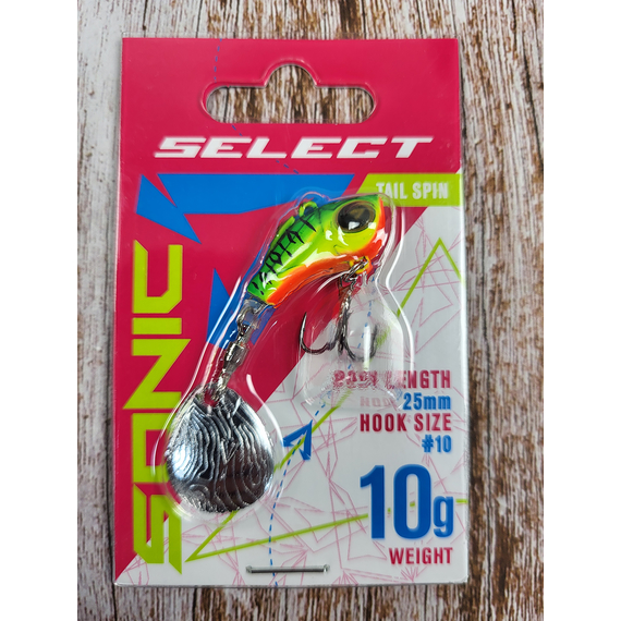 Тейл-спинер Select Sonic 10.0g #02, Вес: 10г, Цвет блесны: 2, фото , изображение 3