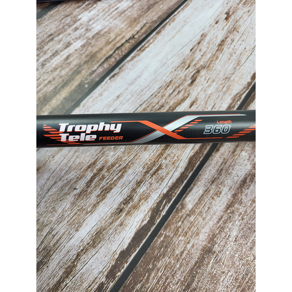 Вудилище фідерне X-Fish Trophy Tele Feeder 3.60m max 160g, Модель: 3.60m, фото , изображение 8