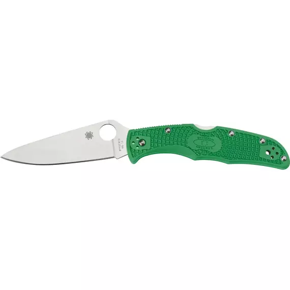 Ніж Spyderco Endura 4 Flat Ground, к:зелений, фото 