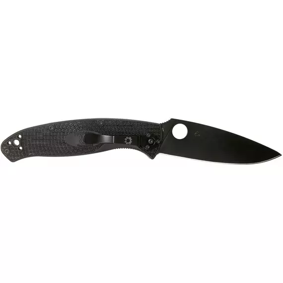 Ніж Spyderco Resilience Black Blade, 8Cr13MoV, FRN к:black, фото , изображение 2