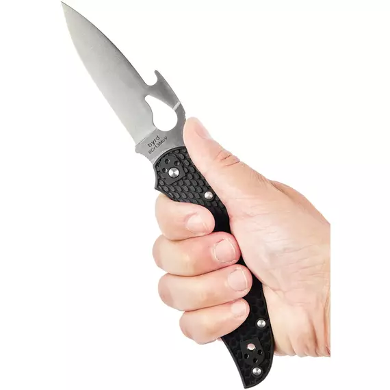 Ніж Spyderco Byrd Cara Cara 2 Emerson, 8Cr13MoV, FRN к:black, фото 