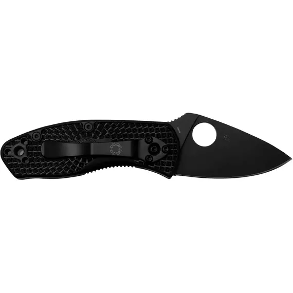 Ніж Spyderco Ambitious Lightweight Black Blade, 8Cr13MoV, FRN к:black, фото , изображение 2