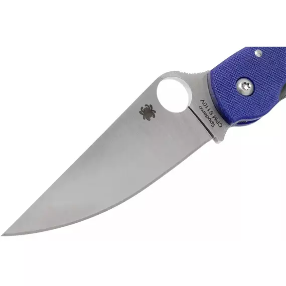 Ніж Spyderco Military, CPM S110V, G-10 к:purple, фото , изображение 3