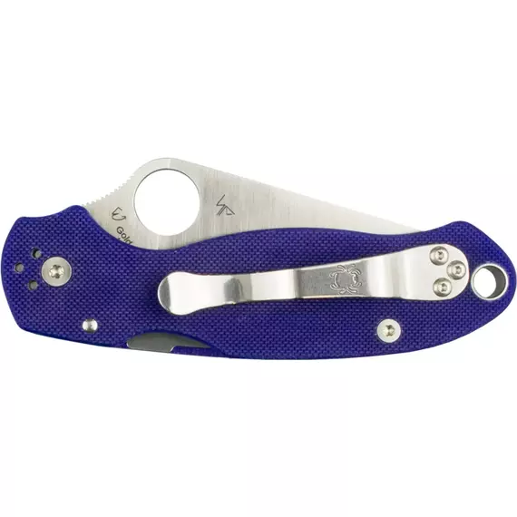 Ніж Spyderco Para 3, G-10, S110V к:dark blue, фото , изображение 4