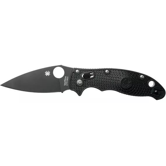 Ніж Spyderco Manix 2 Black Blade, CTS BD1N, FRCP к:black, фото , изображение 2