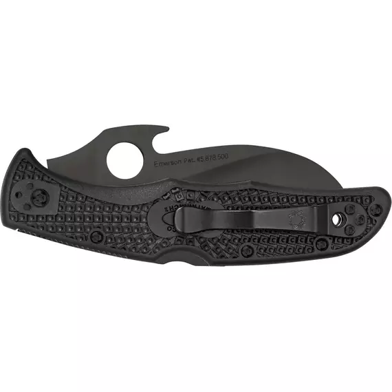 Ніж Spyderco Matriarch 2 Black Blade Emerson Opener VG-10, FRN к:black, фото , изображение 2
