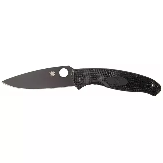 Ніж Spyderco Resilience Black Blade, 8Cr13MoV, FRN к:black, фото 